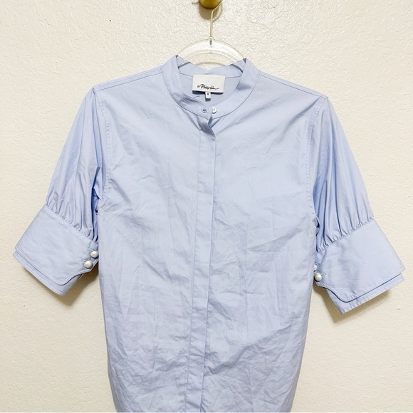 3.1 Phillip Lim Cupcake Button Up top size 0 - Picture 3 of 10